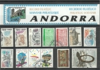 ANDORRA-LOTE DE SELLOS USADOS O CON TAMPON DE PRIMER DIA DEL CORREO FRANCES. - Used Stamps