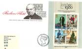 1979  London 1980  Miniature Sheet  PO FDC  Edinburgh Philatelic Bureau Cancel - 1971-1980 Decimal Issues