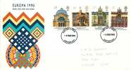 1980  Europa Historical Buildings  RM FDC Dartford FDI Cancel - 1981-1990 Em. Décimales