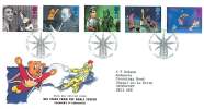 1996  Children's TV Characters  RM FDC Alexùandra Palace Special  Handstamp - 1991-2000 Dezimalausgaben