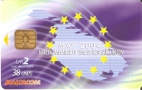 Nº281  TARJETA DE MALTA  DE MEMBER EUROPEAN UNION - Malta