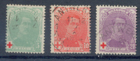 Belgie - Belgique Ocb Nr : 129 - 131 (zie  Scan) - 1914-1915 Red Cross
