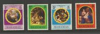 Bahamas Scott # 309 - 312a MNH VF  Christmas 1970 Complete....................DR1 - 1963-1973 Autonomia Interna