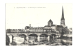 Cp, 86, Saint-Savin, La Gartempe Et Le Pont Neuf - Saint Savin