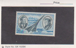 France Scott # C43 Concorde France  Jean Mermoz Antoine De Saint-Exupery MNH - 1960-.... Neufs