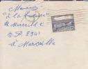BANGUI - OUBANGUI - A.E.F - 1956 - COLONIES FRANCAISES - DEVANT DE LETTRE - MARCOPHILIE - Sonstige & Ohne Zuordnung
