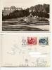 Wien: Schonbrunn, Neptunbrunner Und Gloriett. Postcard Travelled To Italy 18/08/1951 (Wiener Internationale Herbstmesse) - Château De Schönbrunn