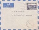 FORT SIBUT - TRANSIT PAR BANGUI - OUBANGUI - A.E.F - 1956 - COLONIES FRANCAISES - LETTRE - MARCOPHILIE - Andere & Zonder Classificatie