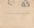 FORT CRAMPEL - TRANSIT PAR BANGUI - OUBANGUI - A.E.F - 1956 - COLONIES FRANCAISES - LETTRE - MARCOPHILIE - Sonstige & Ohne Zuordnung