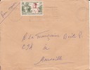 BERBERATI - OUBANGUI - A.E.F - 1956 - COLONIES FRANCAISES - FLAMME - LETTRE - MARCOPHILIE - Autres & Non Classés