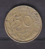 FRANCE - 5eme Republique - 50 Cts Lagriffoul - Bronze-aluminium - 1963 - 50 Centimes