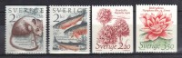 SUEDE N° 1304 à 1307 ** - Unused Stamps