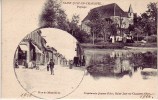 Saint-Just-en-Chaussee / Rue De Montdidier En Médaillon / Vue De 1906 / Qualté 1° Choix ! Cf Personnages - Saint Just En Chaussee