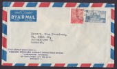 India Airmail Par Avion KASHMIR WOLLEN CARPET INDUSTRIES, Bombay 1966 Cover To Denmark - Luchtpost