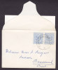 Belgium Petite NOORDERWIJK-MORKHOVEN 1955? Cover Containing Visit Card From Pastoor (2 Scans) - Briefe U. Dokumente