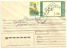 Cover Turkmenistan (Snake + Atlanta 1996stamps) - Turkmenistan