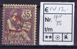 Maroc: Maury  35  Neuf*/MH - Unused Stamps