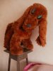 Ancien Chien En Peluche Hauteur 57 Cm - Toy Memorabilia