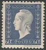 F - France (1945-47) - "Série De Londres, Marianne De Dulac". Taille-douce.  Y&T N°686. 60c. Bleu-gris. - 1944-45 Marianne (Dulac)