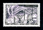 T.A.A.F. N°8 Année Géophysique Internationale - Unused Stamps