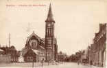 Rosières En Santerre. L'Eglise, Rue Jules Dubois. - Rosieres En Santerre