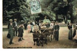 LE HAVRE - SQUARE SAINT-ROCH - Attelage Anes  Pour Enfants - Cpa écrite 1906-  Aqua Photo L.V  N° 8 - Square Saint-Roch