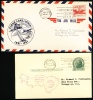 1951 USA. Cover + Postal Card.  (H05c136). - Covers & Documents