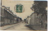 La Guerche, Cher (18), Route De Nevers, Le Bureau De Poste, Petite Animation, Carte Ayant Circulé En 1916 - La Guerche Sur L'Aubois