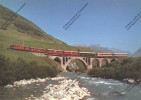 GLACIER EXPRESS Bahn Richleren Brücke Bei Realp Pont Ferroviaire Railways Zug Train Treno SBB CFF - Realp