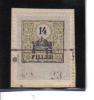 STE982  14 FILLER  UNGARN Hungary 1903 STEUERMARKEN Revenue Fiscaux Gestempelt - Revenue Stamps