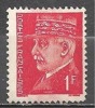 1 W Valeur Non Oblitérée, Unused - FRANCE - PÉTAIN - YT Nr 514 * 1941 - N° 9-16 - 1941-42 Pétain