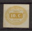 Italia Italy Italien Italie 1863 Segnatasse Cifra Ovale 10c - Portomarken