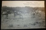 ARMEE BELGE EQUITATION MANEGE DE VIGUEUR SAUTEZ A TERRE ET A CHEVAL MILITAIRE BELGIQUE 1900 - Manoeuvres