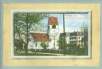 ZH Fehraltorf 1914-09-02 Foto H.Manz #387  Kirche + Schulhaus - Fehraltorf
