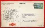 TONGA CARTE PUBLICITAIRE PHARMACEUTIQUE DU 23/03/1959 DE NUKU ALOTA POUR LYON FRANCE COVER - Tonga (...-1970)