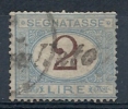 1870-74 REGNO USATO SEGNATASSE 2 LIRE - RR9596 - Portomarken