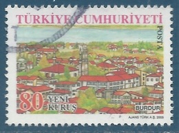 Turquie N°3157 Burdur Oblitéré - Gebraucht