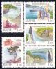 Russia 1998 Russian Regions Region Lanscape European Geography Places Nature View Lake Sea  MNH Ru 461-465 - Collections