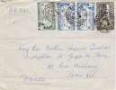 5689# TRINIDAD & TOBAGO LETTRE PAR AVION AIR MAIL Obl GPO PORT OF SPAIN 1959 Pour PARIS - Trinidad & Tobago (...-1961)