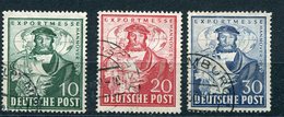 Germania - Zone Alleate - 1949 Mi. 103/105 (usato) - Usati