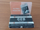 Papier à Cigarettes OCB Premium (publicité FILTRES REGULAR) - Autres & Non Classés