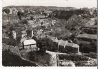 BOZOULS 12 Aveyron Le Pont Et Les Maisons De La Place Carte Dentelée Véritable Photo - Bozouls