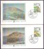 SAN MARINO - BIRD - EAGLE - DEER -  EUROPE STAMPS - FDC - 1986 - Cartas & Documentos