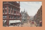 England Engleterre Belfast (Royal Avenue ) Animé Animated Carte Postale Postcard Cpa - Antrim