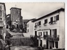 CPSM   64     FRONTIERE FRANCO ESPAGNOLE     L EGLISE DE BIRIATOU   AUBERGE HIRIBARREN - Biriatou