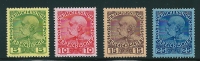 1908-1914 Crete Greece Austrian Office Hellas Cat No 17-20 CV 26€ MH V11892 - Crète