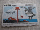 7-218 Surchargé Inflation  Perou Antarctic Skua Zuidpool Antarktis Südpol Antártico Polo Sur Antartico Pole Sud TAAF - Mouettes