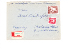 A0243   LETTRE RECOMM. POUR LUX.   1963 - Marcophilie