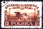 Poland 1948 Cycling Fi 457 Used - Usati