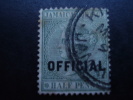 JAMAICA 1890 Q.VICTORIA HALF PENNY OVERPRINT "OFFICIAL" USED ´KINGSTON´. - Jamaïque (...-1961)